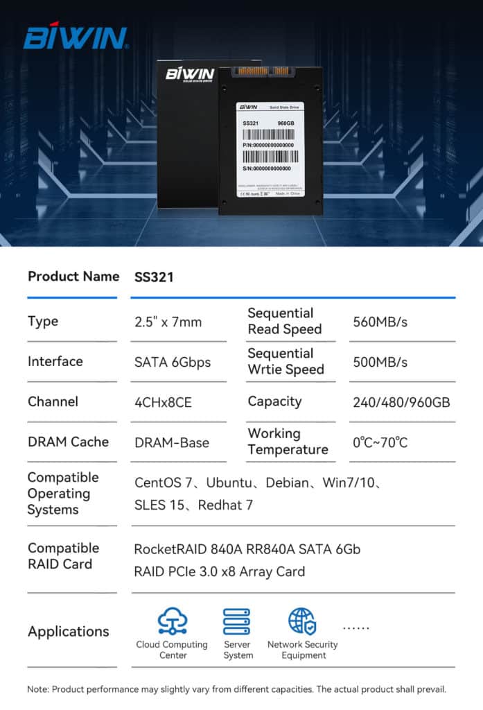 BIWIN SS321 960GB