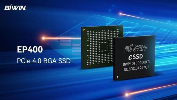 EP400 PCle 4.0BGA SSD